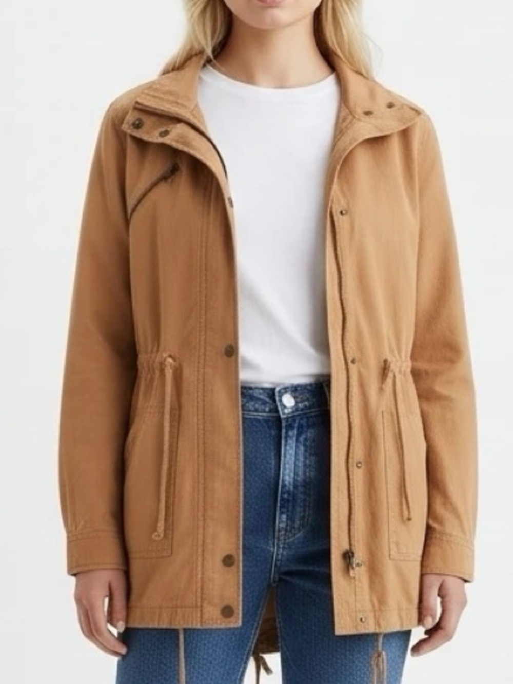 Tan Lightweight Utility Jacket